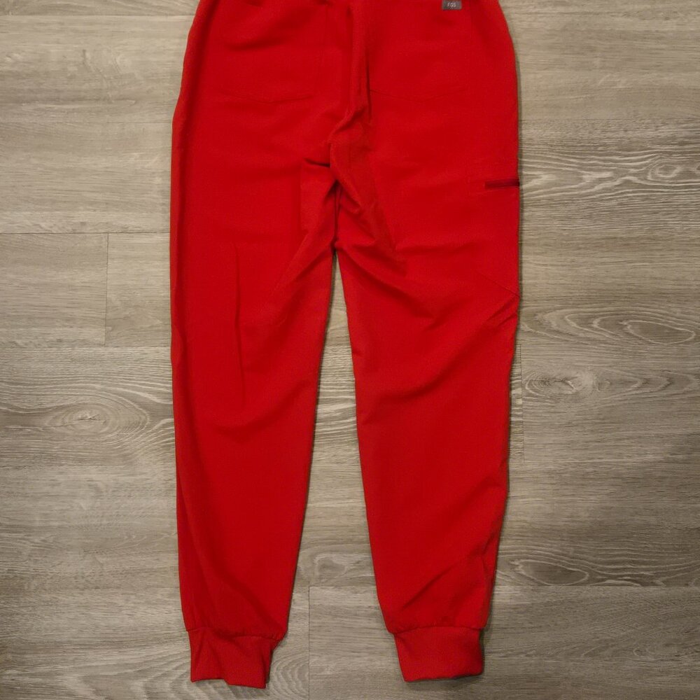 FIGS Scrub Pants - Pop Red - Small - Picture 4 of 8
